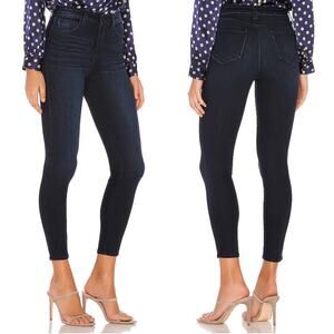 L'AGENCE Margot High Rise Skinny Jeans Womens Sz 25 NWOT Dark Wash Stretch Denim
